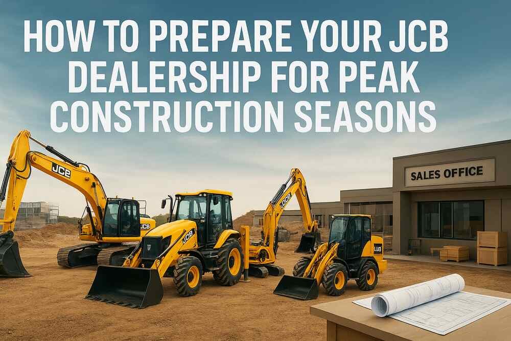 How to Prepare Your JCB Dealership for Peak Construction Seasons?